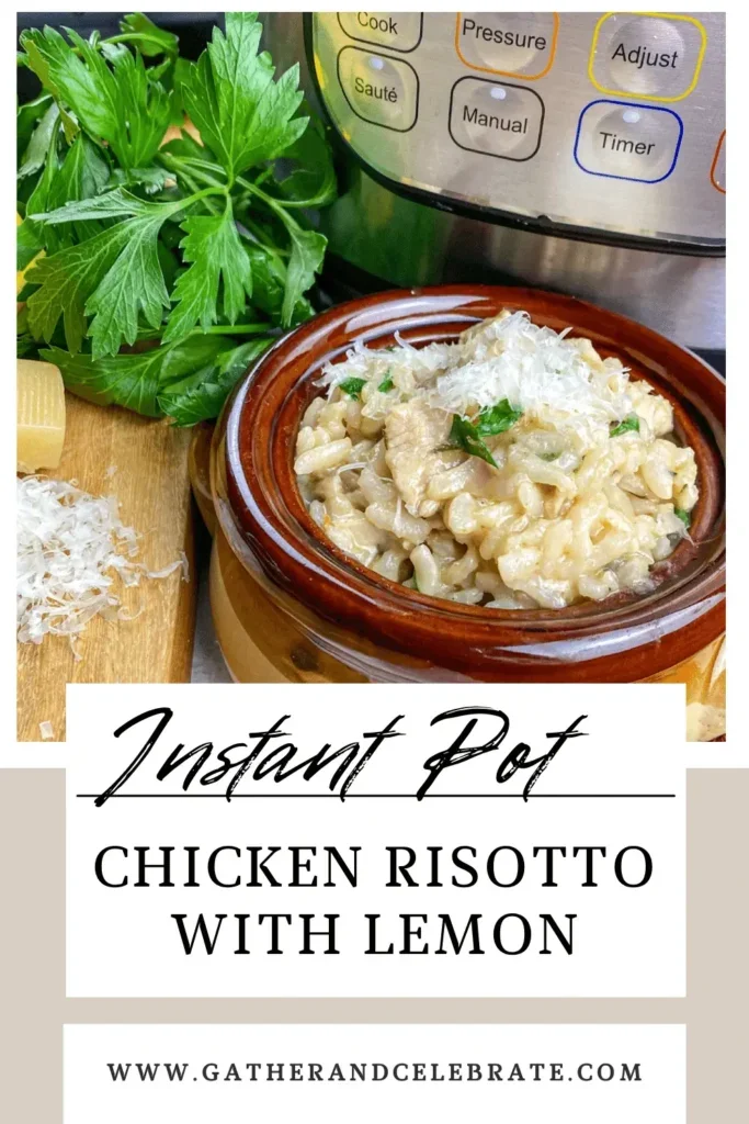 Instant Pot Chicken Risotto